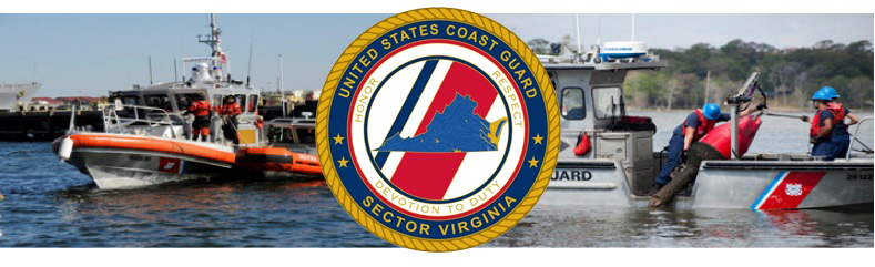 U.S. Coast Guard Sector Virginia banner